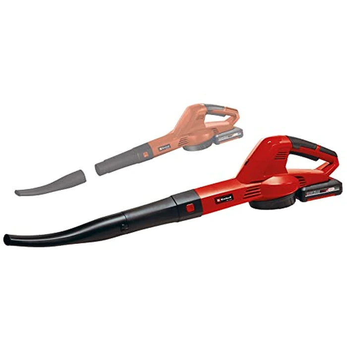 Einhell 3433543 Cordless 100 CFM Leaf Blower Kit 18V GC-CL 18/1 Li E-Kit Power X-Change with Battery and Charger (18V, 12,000 RPM, 6-Speed, 250 km/h, 191.38 ft/s, Lightweight, Split Tube for Leaves) by Einhell - Used - Like New condition - CA$79.41