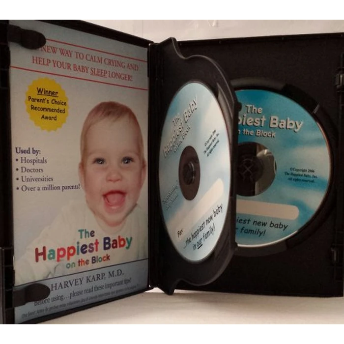 The Happiest Baby on the Block DVD and CD Set - Used - Like New condition - US$13.99