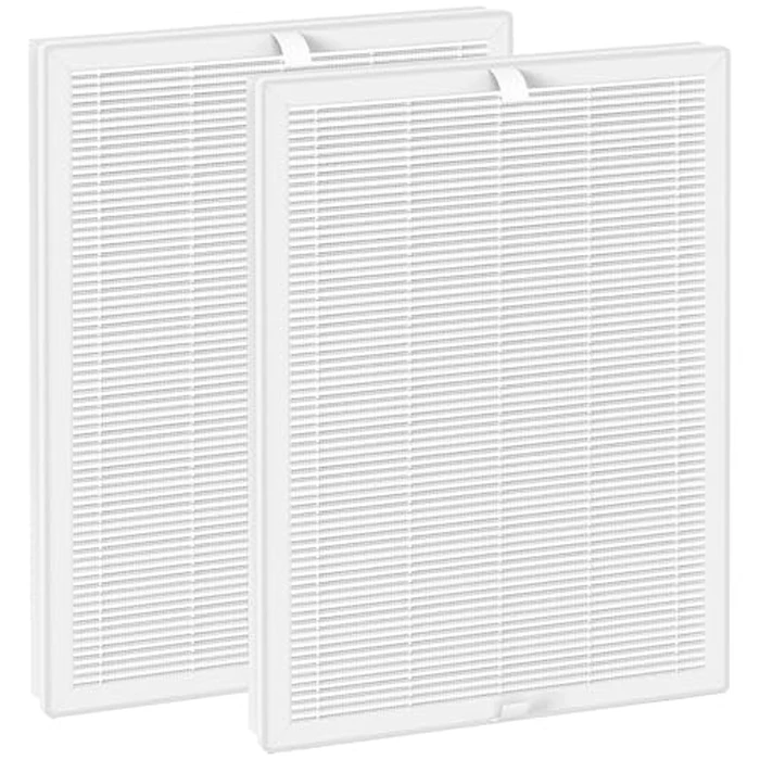 2 Pack E-400 ClearAir-A7 Replacement Filter for AromaRoom E-400 and VEWIOR ClearAir-A7 Air Purifier, 3-in-1, H14 True HEPA with Efficiency Activated Carbon and Pre-Filter by HOMFILBIT - Image 1
