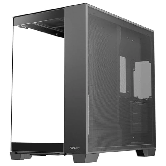 Antec C8, Fans not Included, RTX 40 Compatible, Dual-Chamber, tooless Design, Type-C, 360mm Radiator Support, Seamless Tempered Glass Front & Side Panels, High Airflow Full-Tower E-ATX PC Case by Antec - Image 1