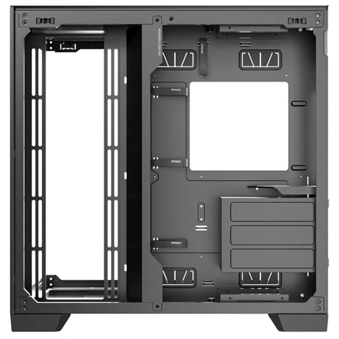 Antec C8, Fans not Included, RTX 40 Compatible, Dual-Chamber, tooless Design, Type-C, 360mm Radiator Support, Seamless Tempered Glass Front & Side Panels, High Airflow Full-Tower E-ATX PC Case by Antec - Image 8