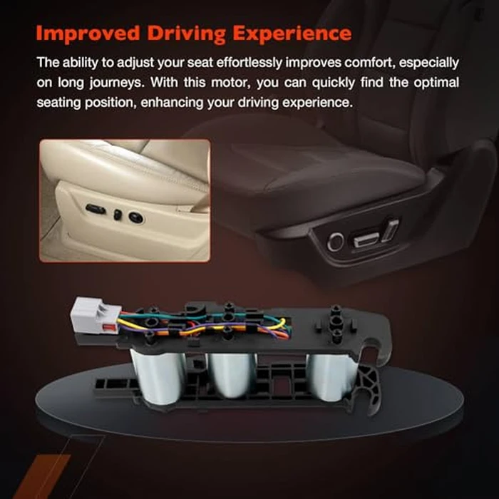 6 or 8 Way Power Seat Motor W/O Memory Compatible with 2007-2014 Cadillac Escalade/Chevy Silverado Suburban Tahoe Avalanche/GMC Sierra Yukon Replace# L0060111 by ATRACYPART - Image 4