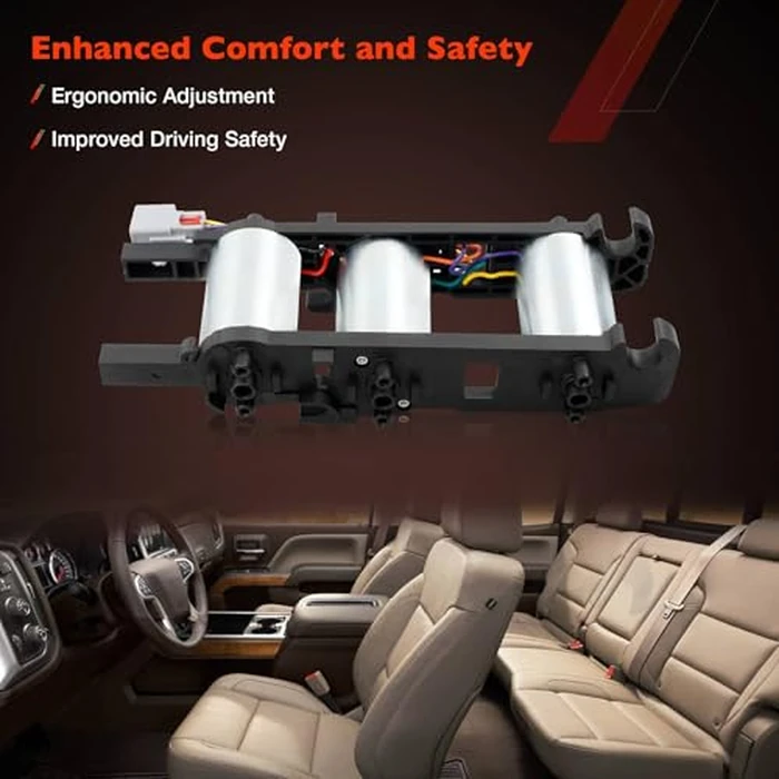 6 or 8 Way Power Seat Motor W/O Memory Compatible with 2007-2014 Cadillac Escalade/Chevy Silverado Suburban Tahoe Avalanche/GMC Sierra Yukon Replace# L0060111 by ATRACYPART - Image 6