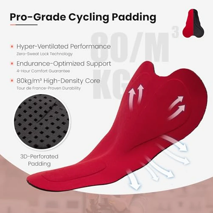 Santic Triathlon Suit for Women Short Sleeve Padded Trisuit Quick-Dry for Swim Bike Run,Brown,S by Santic - Image 6