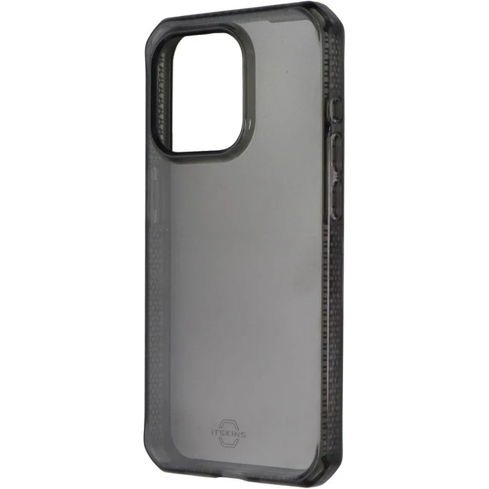 ITSKINS Spectrum_R Clear Series Case for iPhone 15 Pro - Smoke by ITSKINS - Refurbished - Brand New condition