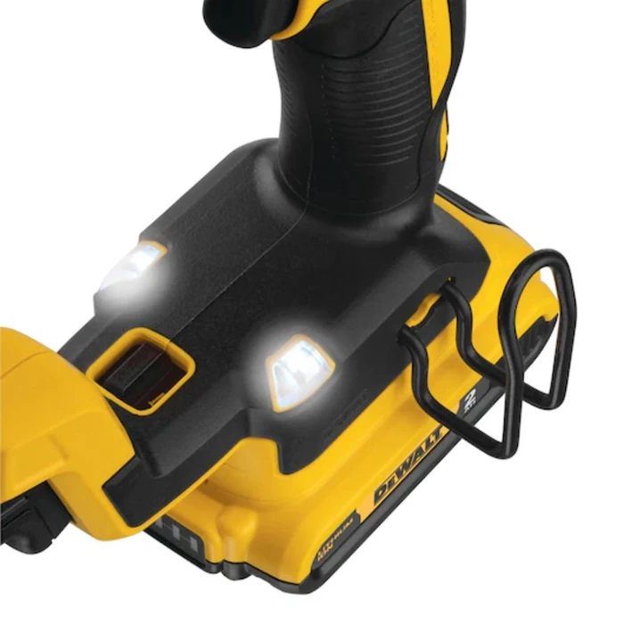 Dewalt DCN681D1R 20V MAX* XR 18 GA Cordless Narrow Crown Stapler Kit - Yellow by Dewalt - Image 4