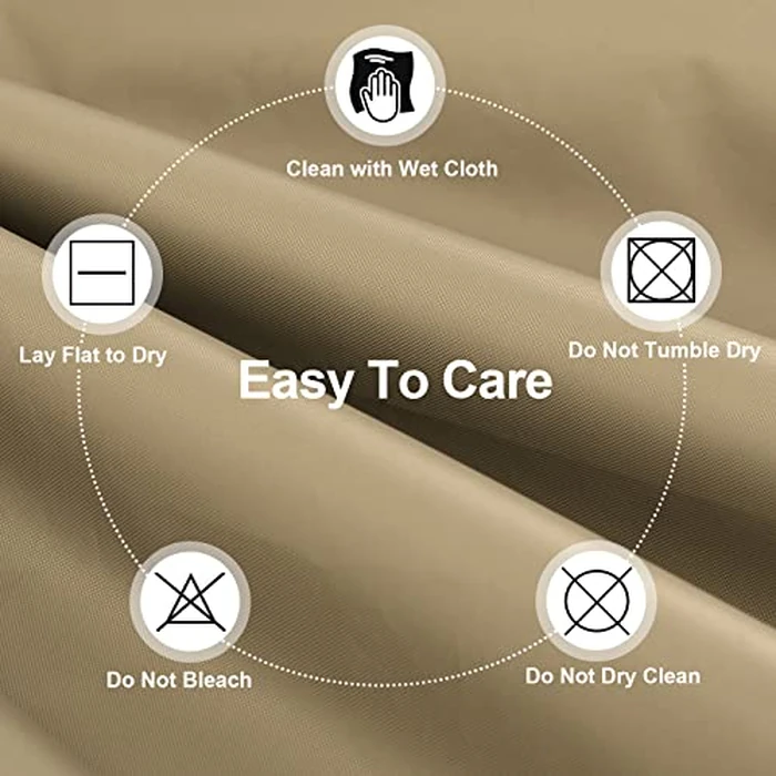 PureFit Outdoor Chair Covers Waterproof Patio Furniture Lawn Chair Covers for Outdoor Furniture with Air Vent and Padded Handles, Fits up to 32W x 37D x 36H Inches, Camel by PureFit - Image 8