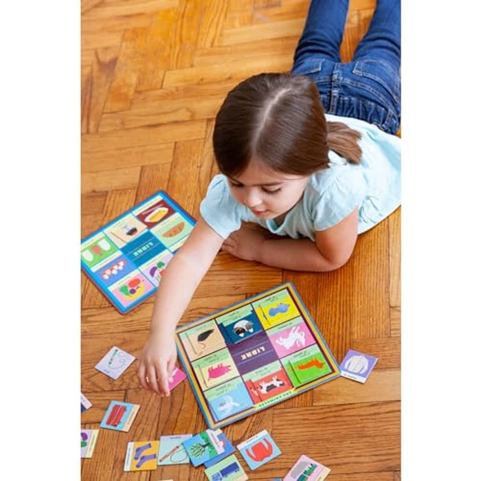 eeBoo: Spanish Vocabulary Bingo for Kids for Ages 5+, A Fun Kids Learning Game that Cultivates Conversation & Practicing a New Language by eeBoo - Image 4