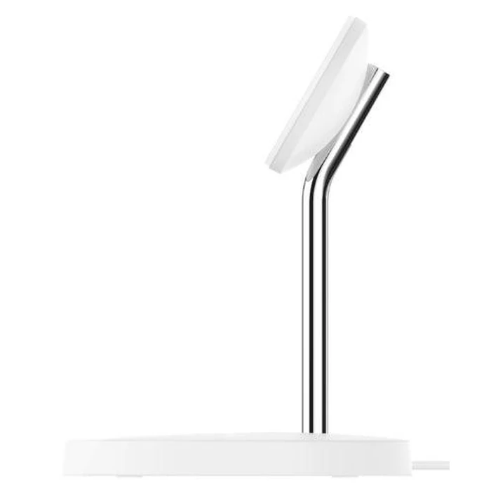 Belkin BOOST↑CHARGE PRO 2-in-1 Wireless Charger Stand with MagSafe 15W - White by Belkin - Image 3