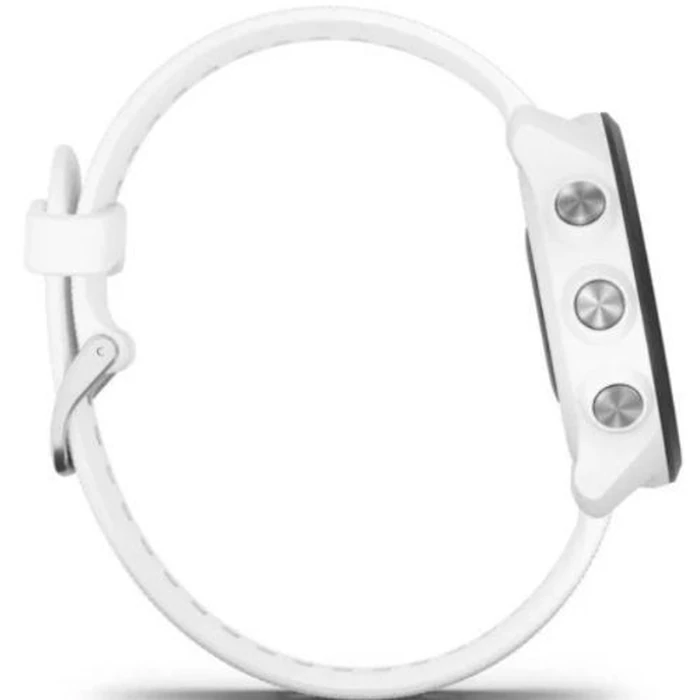 Garmin Forerunner 245 Smartwatch - 4GB - 30mm - White Music Edition (Polymer) Case with White Silicone Silicone Band by Garmin - Image 4