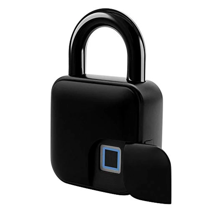 Smart Fingerprint Packlock, Anti-Theft Waterproof Fingerprint Biometric Lock for Gym/Suitcase/Bicycle, USB Charing Security Lock by T angxi - Image 1