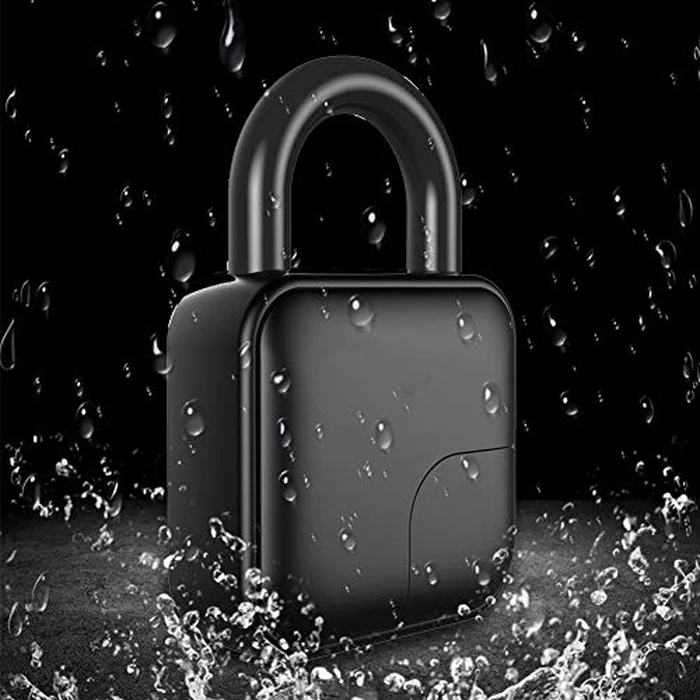 Smart Fingerprint Packlock, Anti-Theft Waterproof Fingerprint Biometric Lock for Gym/Suitcase/Bicycle, USB Charing Security Lock by T angxi - Image 9