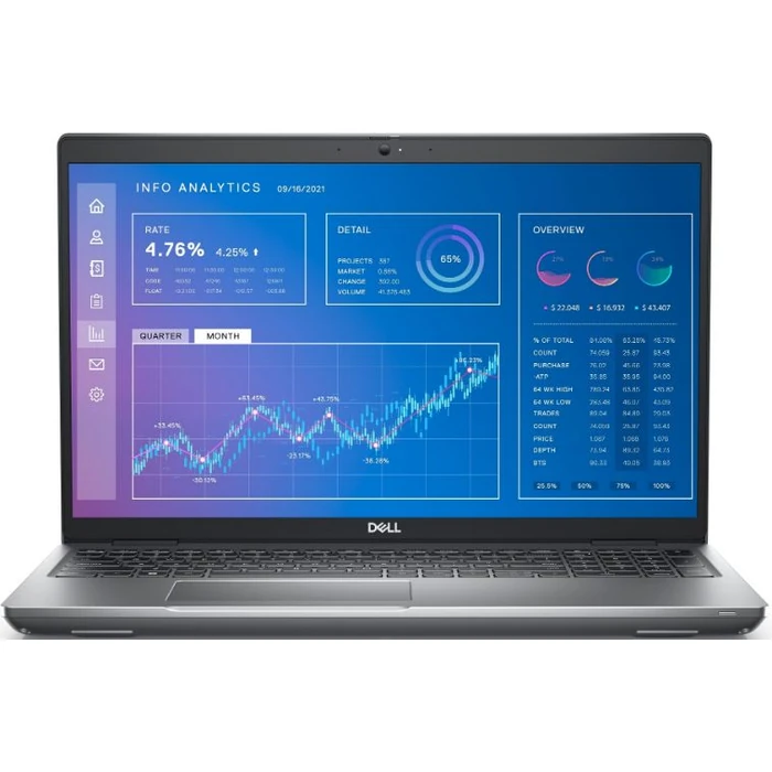 Dell Precision 3571 Mobile Workstation Laptop 15.6" - Titan Grey - Intel Core i7-12800H 2.4GHz - 8GB RAM - 256GB by Dell - Refurbished - Excellent condition