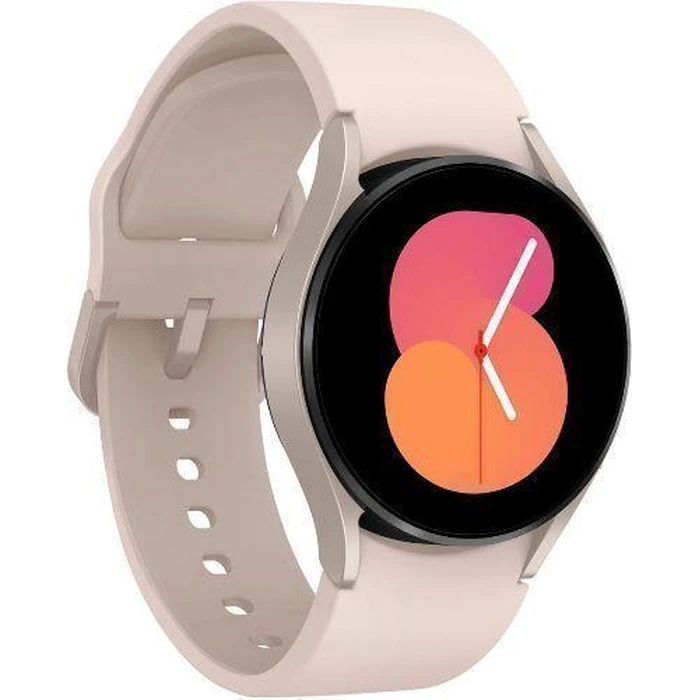 Samsung Galaxy Watch5 (Bluetooth + LTE) - 16GB - 40mm - Pink Gold Aluminum Case with Pink Fluoroelastomer Sport Band by Samsung - Image 3
