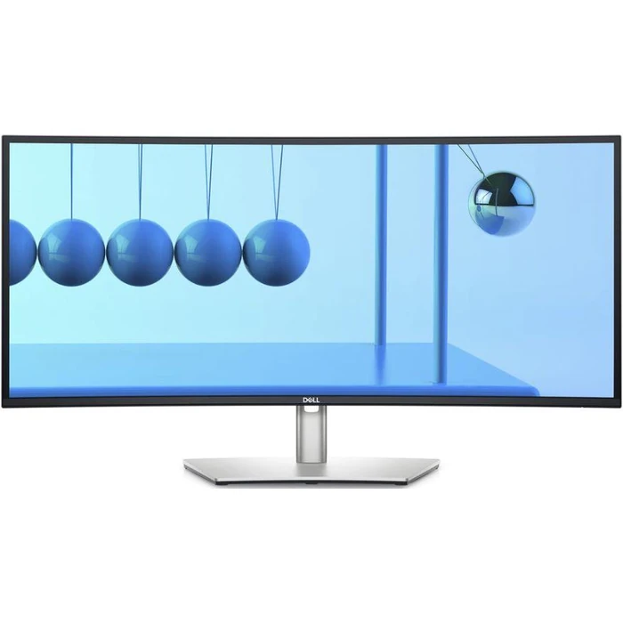 Dell UltraSharp U3421WE Curved USB-C Hub Monitor 34" - Silver - 34 Inch by Dell - Image 1