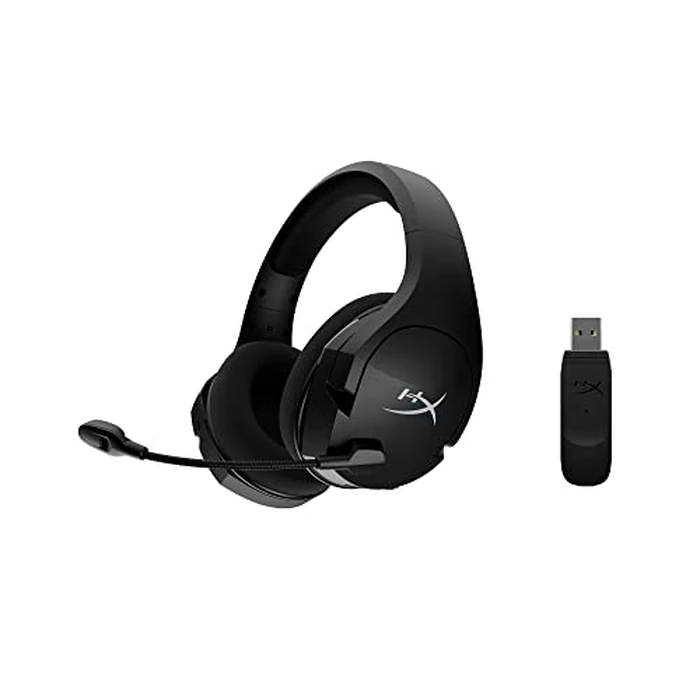 HyperX Cloud Stinger Core - Wireless Lightweight Gaming Headset, DTS Headphone:X spatial audio, Noise Cancelling Microphone, For PC, Black by HyperX - Image 1