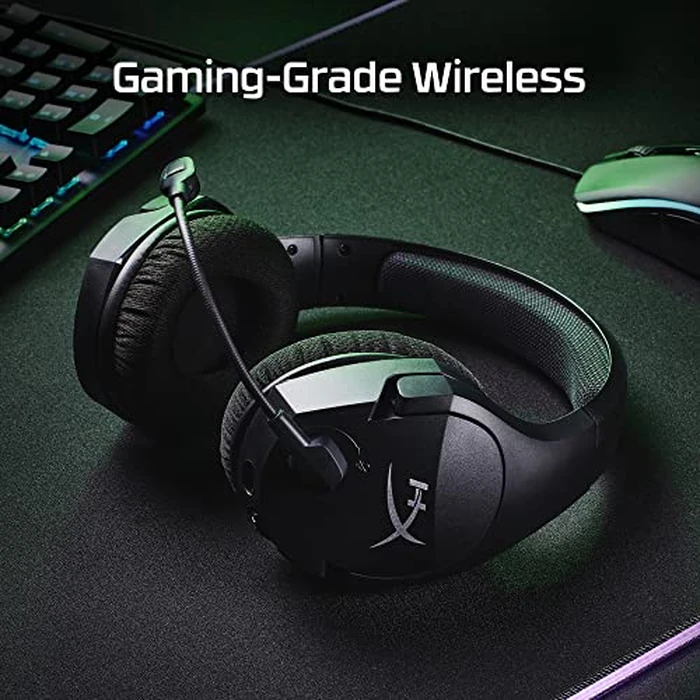 HyperX Cloud Stinger Core - Wireless Lightweight Gaming Headset, DTS Headphone:X spatial audio, Noise Cancelling Microphone, For PC, Black by HyperX - Image 2