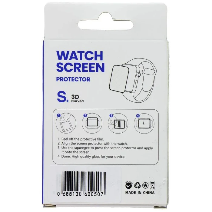 LITO S+ 3D Curved Screen Protector for Apple Watch Series 7 (45mm) - Clear by LITO - Image 2