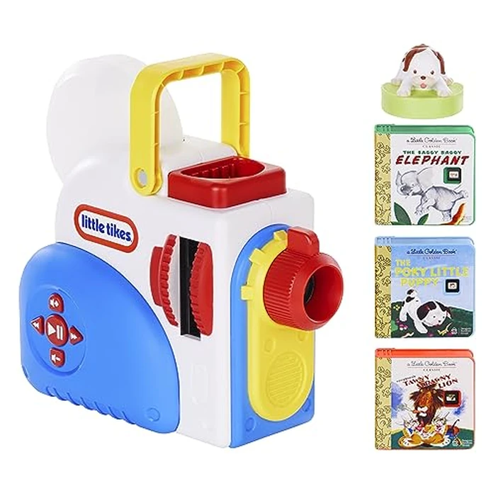 Little Tikes Story Dream Machine Starter Set, Storytime, Books, Little Golden Book, Audio Play, The Poky Little Puppy Character, Nightlight, Toy Gift for Toddlers and Kids Girls Boys Ages 3+ by Little Tikes - Image 2