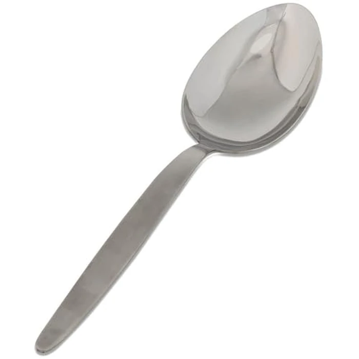 J.B. Prince U715 S/S Chef Gray Kunz Sauce Spoon, Stainless Steel by JB Prince - Image 1