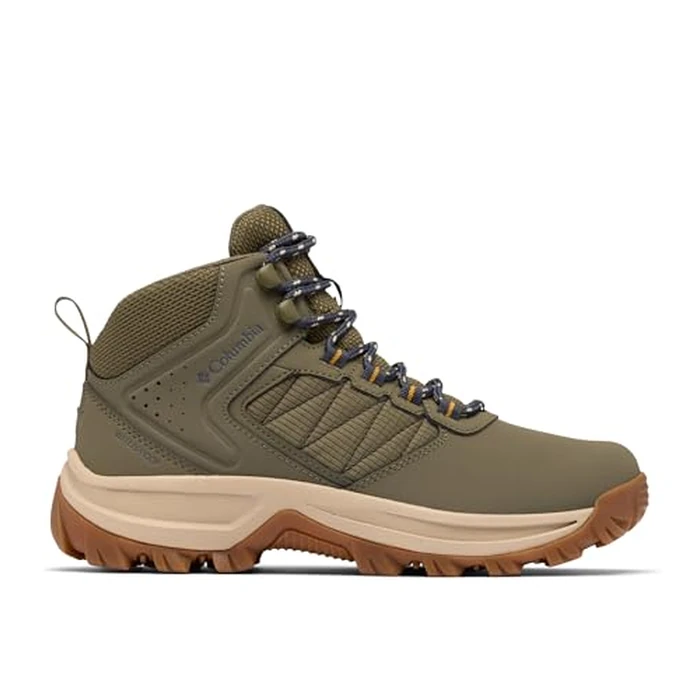 Columbia Women's Transverse Hike Waterproof Boot, Stone Green/Raw Honey, 9 by Columbia - Used - Like New condition - CA$52.26