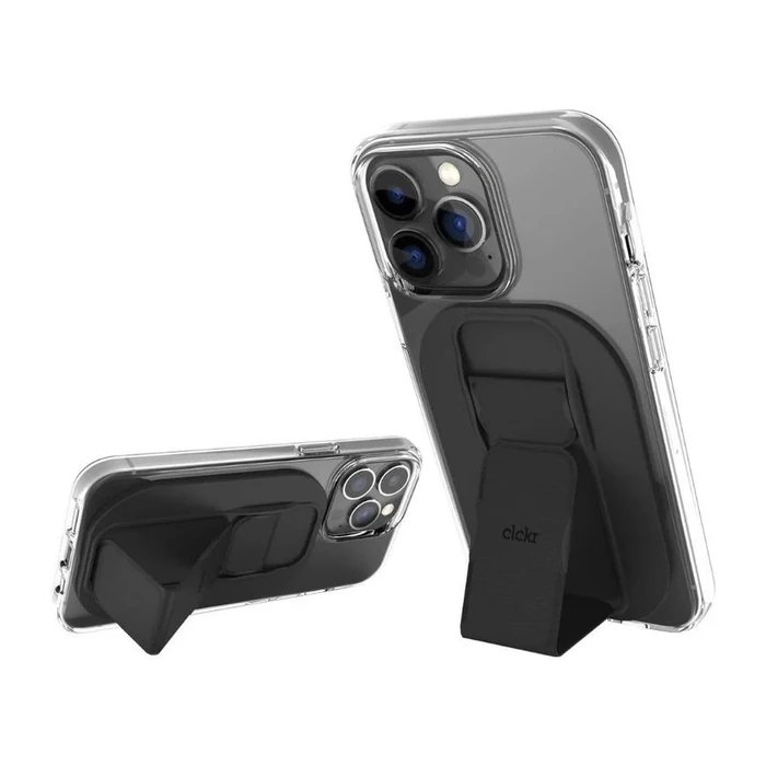 Clckr Stand & Grip For Magsafe Phone Grip - Black by Clckr - Refurbished - Excellent condition - US$20.48
