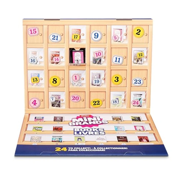 Mini Brands Books Advent Calendar by ZURU, Collectible Seasonal Toys for Girls, Boys, and Collectors by Mini Brands - Image 4