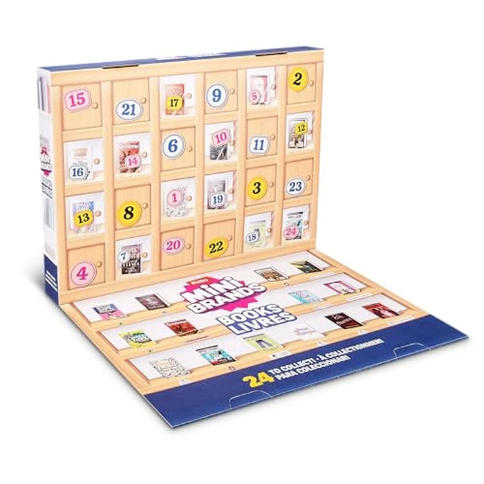 Mini Brands Books Advent Calendar by ZURU, Collectible Seasonal Toys for Girls, Boys, and Collectors by Mini Brands - Image 5