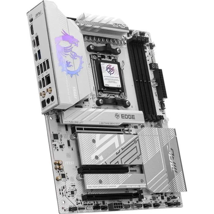 MSI MPG B850 EDGE TI WIFI AM5 AMD B850 SATA 6Gb/s 5G Network Wi-Fi 7 DDR5 Audio Boost 5 Motherboard by MSI - Image 6