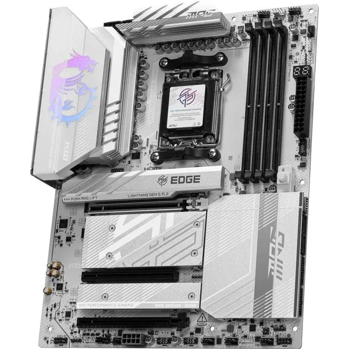 MSI MPG B850 EDGE TI WIFI AM5 AMD B850 SATA 6Gb/s 5G Network Wi-Fi 7 DDR5 Audio Boost 5 Motherboard by MSI - Image 5