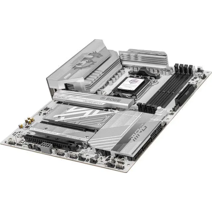MSI MPG B850 EDGE TI WIFI AM5 AMD B850 SATA 6Gb/s 5G Network Wi-Fi 7 DDR5 Audio Boost 5 Motherboard by MSI - Image 4