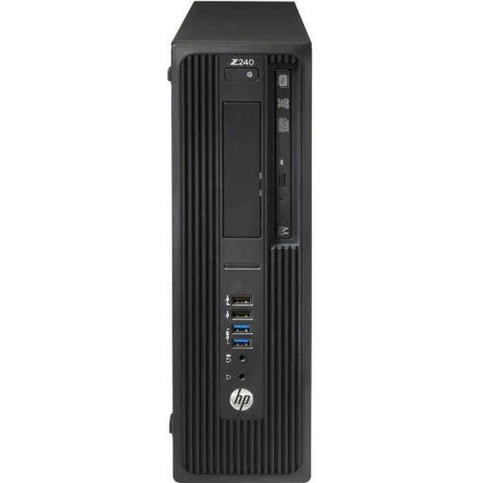 HP Z240 SFF Workstation - Intel Core i5-7500 3.4GHz - 256GB - Black - 8GB RAM by HP - Image 1