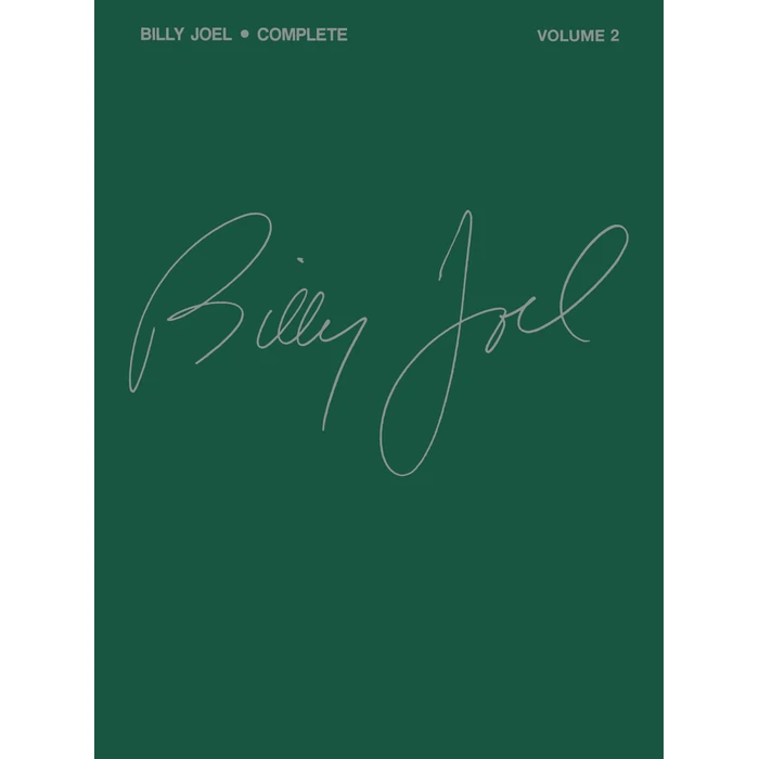 Billy Joel Complete - Volume 2 - Piano, Vocal and Guitar Song Book - Ultimate Collection of 59 Songs - Revised Edition Including the Stormfront Album by Hal Leonard - Used - Acceptable condition - US$16.50