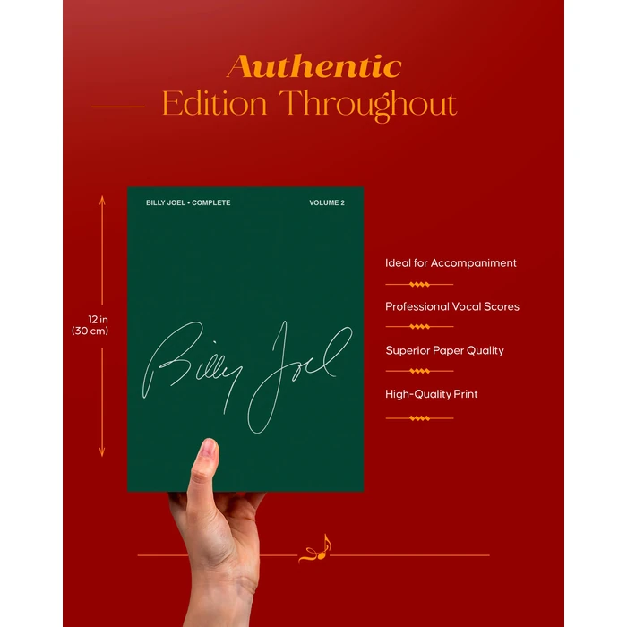 Billy Joel Complete - Volume 2 - Piano, Vocal and Guitar Song Book - Ultimate Collection of 59 Songs - Revised Edition Including the Stormfront Album by Hal Leonard - Image 5