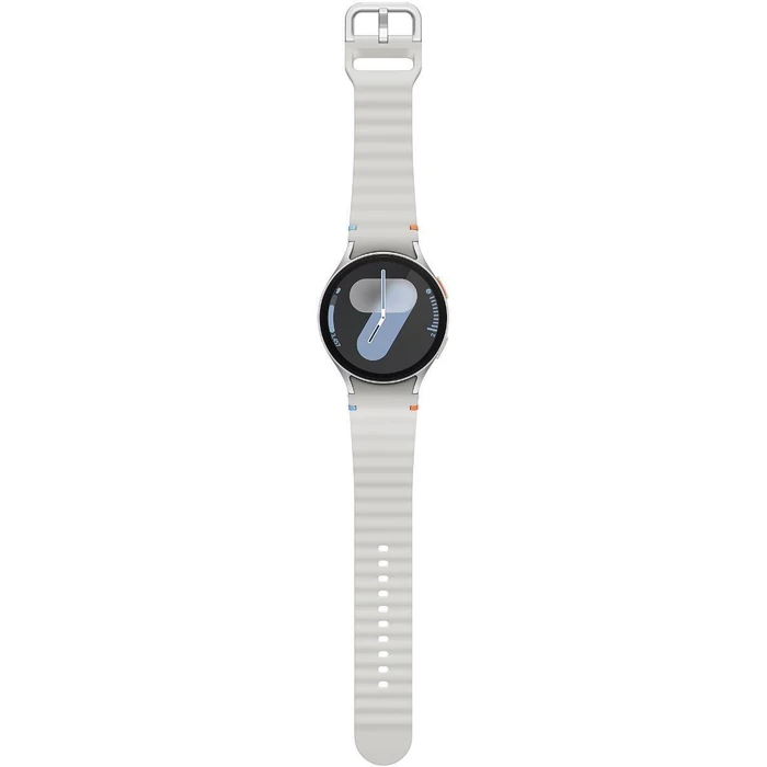 Galaxy Watch7 (Bluetooth + LTE) - 32GB - 44mm - Silver Aluminum Case with Silver Silicone Sport Band by Samsung - Image 6