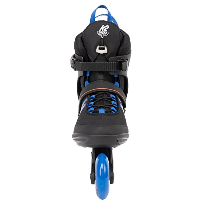 K2 Speed Lacing leasure Inline Skates Kinetic Pro 80 Blue and Red, Stability Plus Cuff, B.I Frame for Mens (7.5) by K2 - Image 3