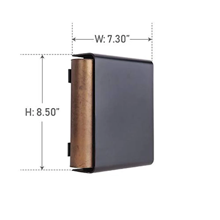 Craftmade CTPAB-BK Resonance Chambers Door Chime, Patina Aged Brass/Black (8.5" H x 7.3" W) by Craftmade - Used - Like New condition - CA$75.88
