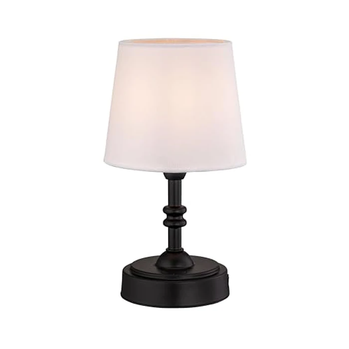 O’Bright Seraph mini - Cordless LED Table Lamp with Dimmer, Built-in Rechargeable Battery, 3-Level Brightness, Patio Table Lamp, Bedside Night Lamp, Ambient Light for Restaurant, Black by O'Bright - Image 1
