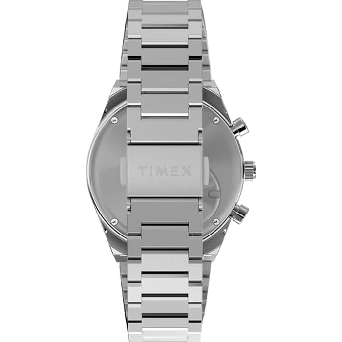 Q Timex(R) Men's Falcon Eye Chronograph 40mm Stainless Steel Bracelet Watch by Timex - Image 3