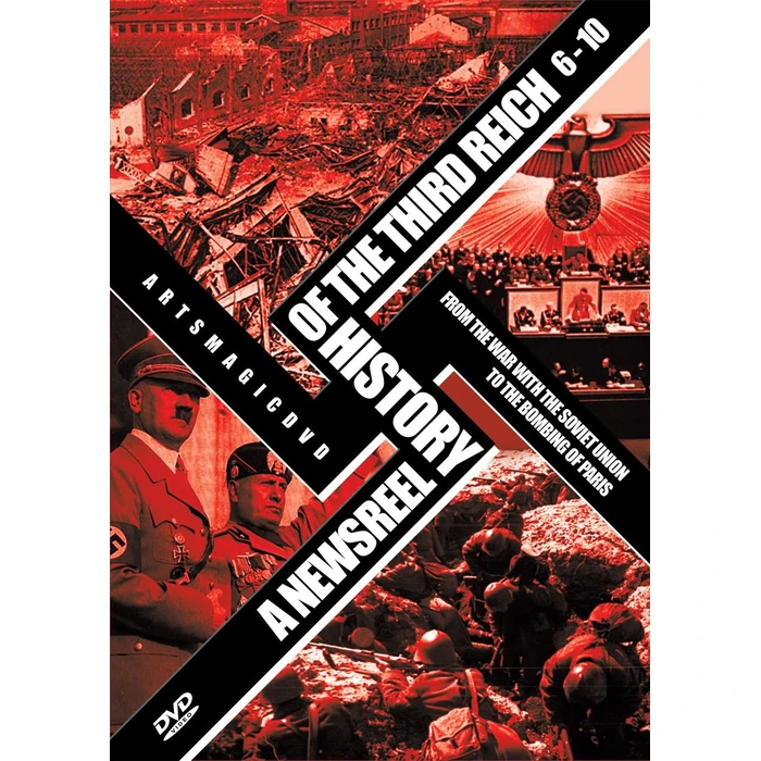 Newsreel History Of The Thirdreich - Vol. 6-10 by Rykodisc - Used - Very Good condition