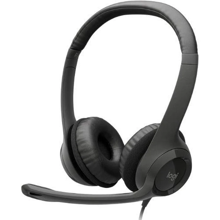 Logitech H390 USB Headset - Graphite by Logitech - Refurbished - Brand New condition