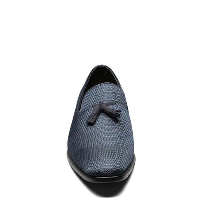 STACY ADAMS Men's Tazewell Tassel Slip-on Loafer, Navy, 12 by Stacy Adams - Image 5