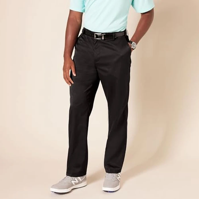 Amazon Essentials Men's Classic-Fit Stretch Golf Pant (Available in Big & Tall), Black, 34W x 29L by Amazon Essentials - Image 5