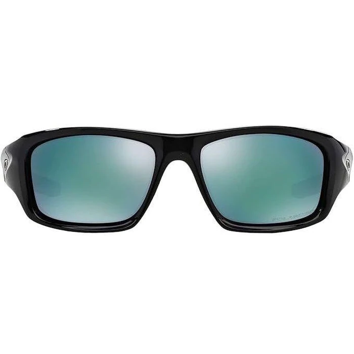 Oakley Men's OO9236 Valve Rectangular Sunglasses - Polished Black Frame/Deep Blue Polarized by Oakley - Refurbished - Excellent condition