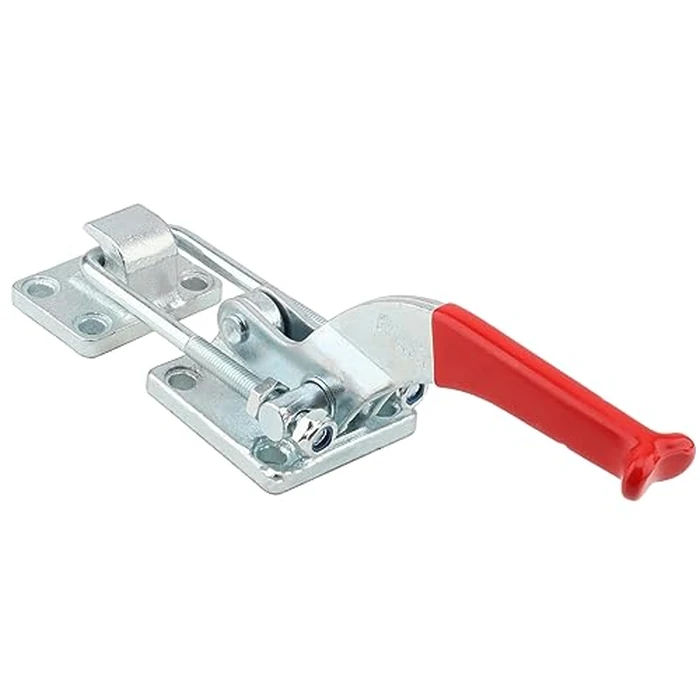 HOIGON 2 PCS 4000Lbs U-Hook Heavy Duty Latch Clamp, CH-40370 Adjustable Cast Alloy Steel Pull Action Clamp with Threaded U-Bolt and Rubberized Lever by HOIGON - Image 5