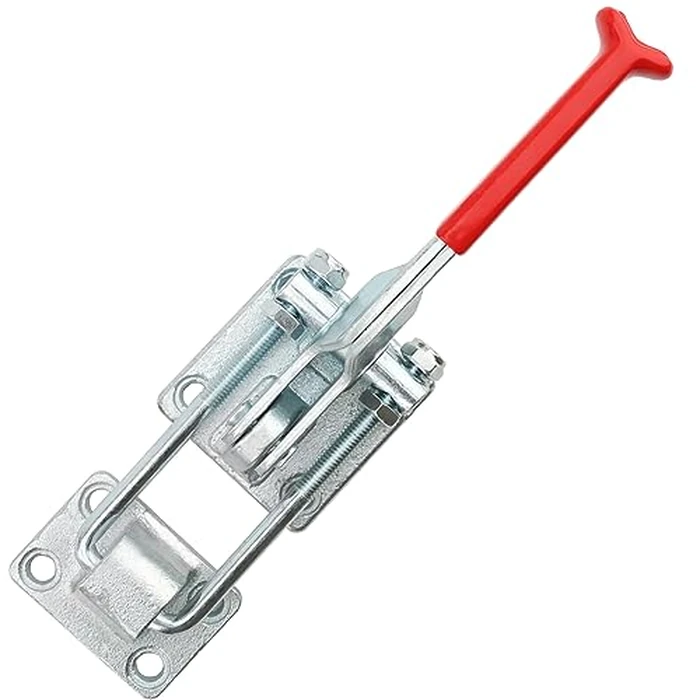 HOIGON 2 PCS 4000Lbs U-Hook Heavy Duty Latch Clamp, CH-40370 Adjustable Cast Alloy Steel Pull Action Clamp with Threaded U-Bolt and Rubberized Lever by HOIGON - Image 6