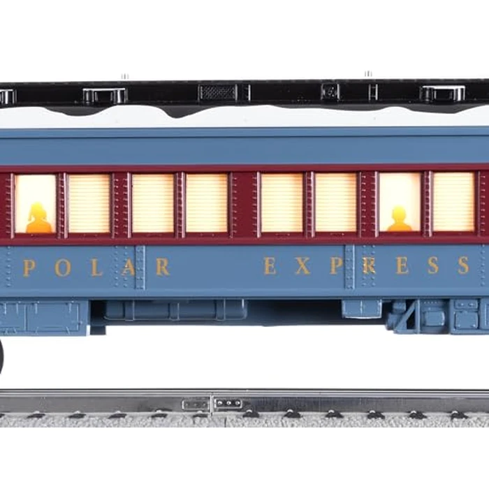 Lionel The Polar Express 20th Anniversary O Gauge Model Train Coach Car with White Roof by Lionel - Image 2