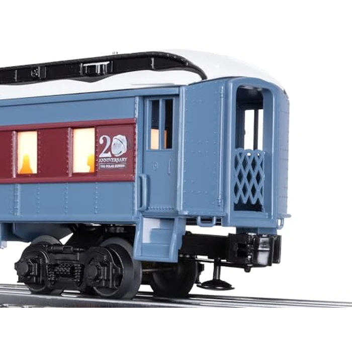 Lionel The Polar Express 20th Anniversary O Gauge Model Train Coach Car with White Roof by Lionel - Image 3