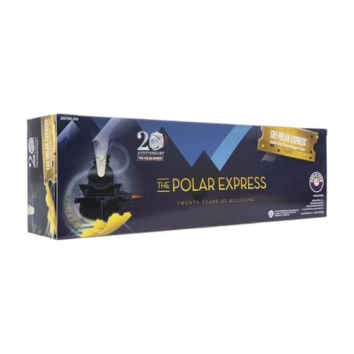 Lionel The Polar Express 20th Anniversary O Gauge Model Train Coach Car with White Roof by Lionel - Image 7