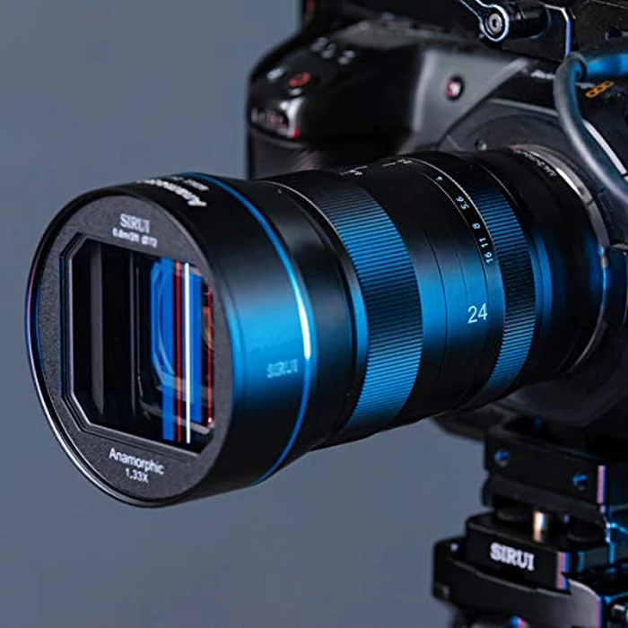 SIRUI 24mm Anamorphic Lens F2.8 1.33X APS-C Camera Lens for E Mount, Blue Flare by Sirui - Image 4